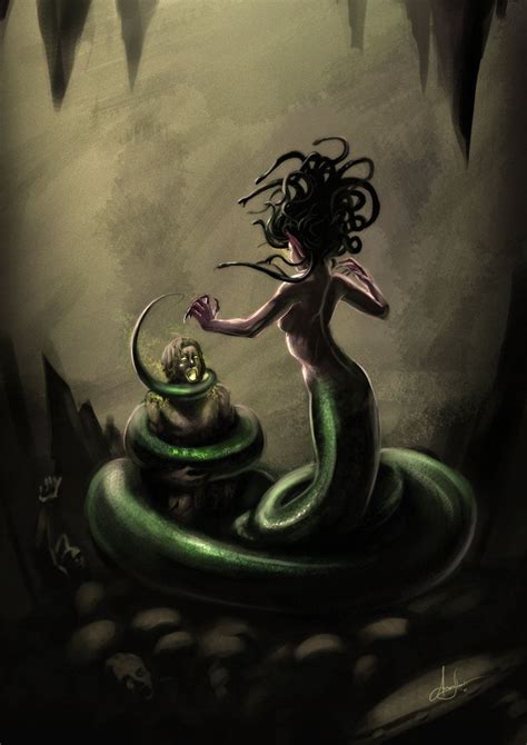 medusa by ~eronzki999 on deviantart medusa artwork greek mythology