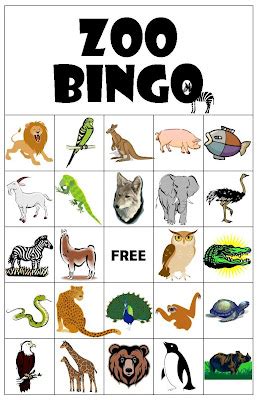relentlessly fun deceptively educational zoo bingo  ways  play