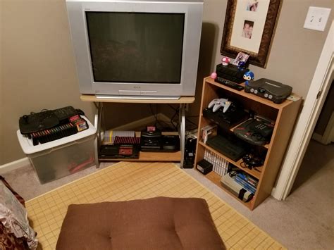 dedicated classic gaming setup rretrogaming