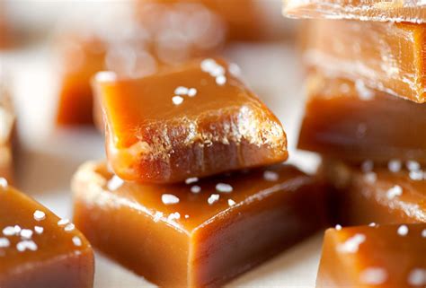 celebrate national caramel day  whipping  chewy salted caramels