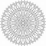 Mandala Coloring Pages Adults Colouring Printable Comments Meditation sketch template