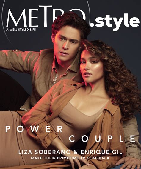 Make It With You Stars Liza Soberano And Enrique Gil On The Cover Of