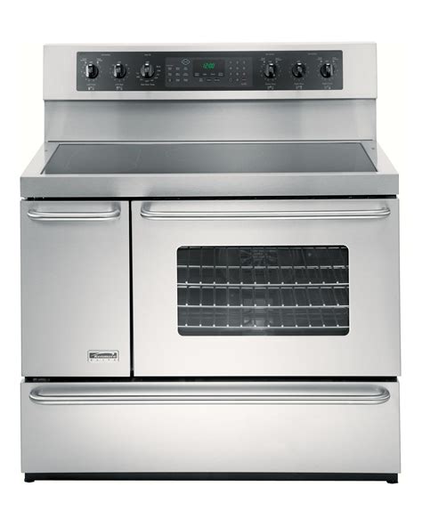 kenmore elite   cu ft double oven electric range stainless