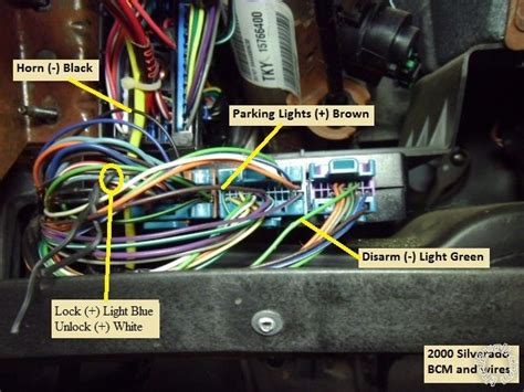 chevy silverado bcm wiring diagram wiring diagram