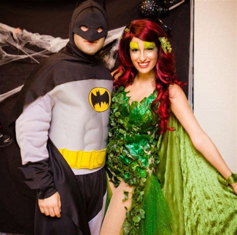 batman and poison ivy homemade halloween couples