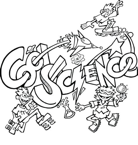 science coloring pages  coloring pages  kids kindergarten