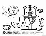 Octonauts Coloring Pages Peso Printable Print 선택 보드 sketch template
