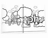 Phonics Coloring Digraphs Meet Book Pack Books Preschoolprepco sketch template