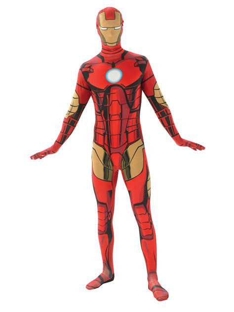 mens iron man  skin costume spicylegscom