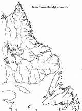 Newfoundland Yellowmaps sketch template