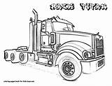 Coloring Truck Pages Kenworth Trucks Wheeler Tow Big Drawing Semi Printable Mater Cliparts Clipart Print Cartoon Finest Ford Cars Color sketch template
