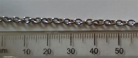 mm link stainless steel chain  metre