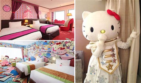 hello kitty themed hotel rooms in tokyo japan daily star