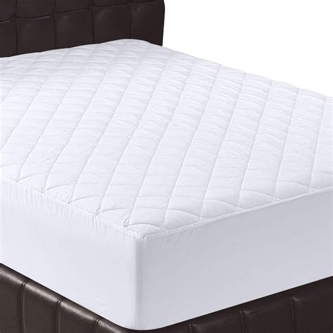 quilted fitted mattress pad twin mattress cover stretches