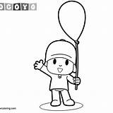 Pocoyo sketch template