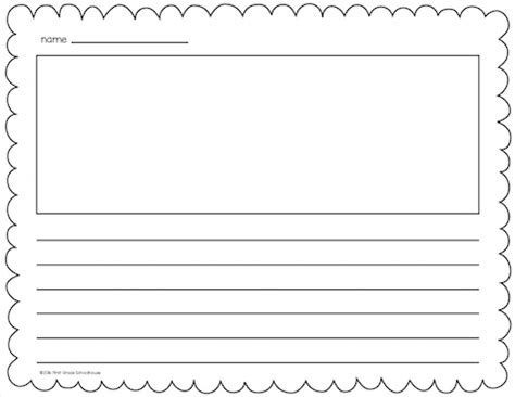 classroom freebies lined writing paper