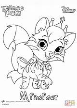Coloring Princess Midnight Pets Palace Disney Pages Printable Supercoloring Drawing Categories sketch template