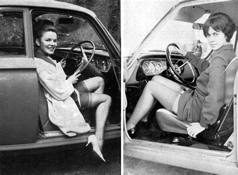 Vintage Photos Of Ladies Stepping Out From The Driver’s Seat