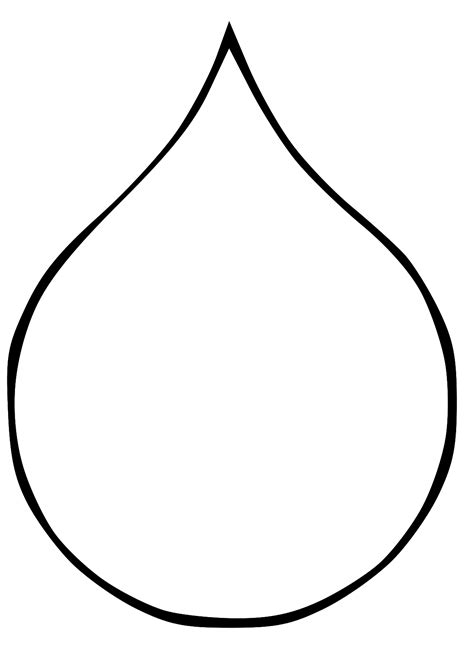 water drop coloring  coloring pages  print colouring pages