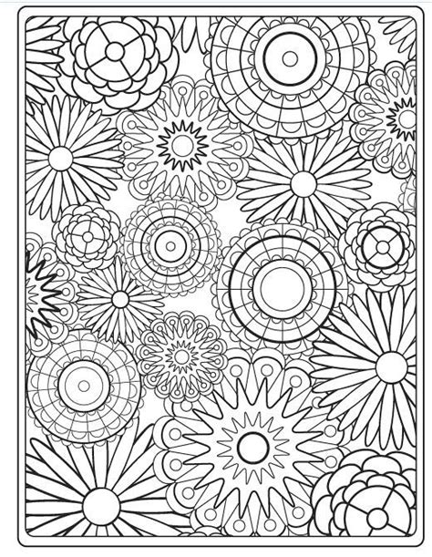 coloring pages  adults  print flowers home