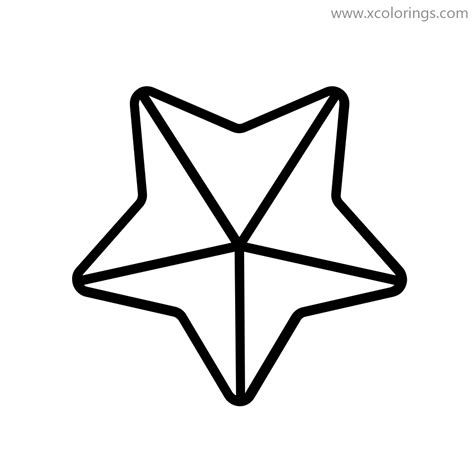 starfish coloring pages easy  kids xcoloringscom