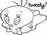 Coloring Bird Tweety Pages Printable Wecoloringpage sketch template