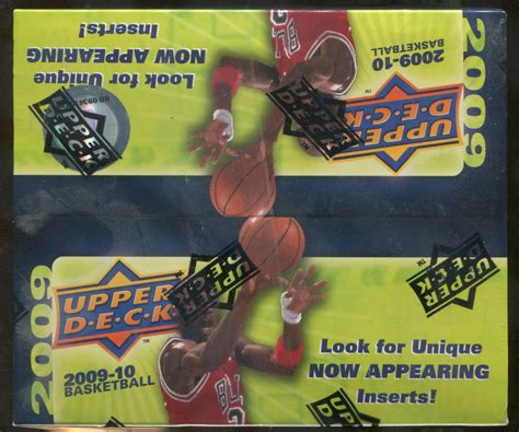 2009 10 Upper Deck Basketball 24 Pack Box Stephen Curry James Harden