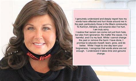 Dance Moms Abby Lee Miller Apologizes After Being Accused Of Making