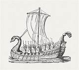 Greek Illustrations Trireme Vector Ship Military Clip sketch template