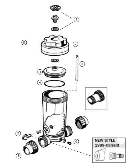 chlorinator parts diagram