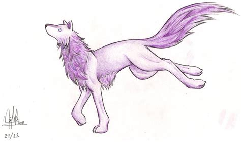 purple fox  axlrosie  deviantart