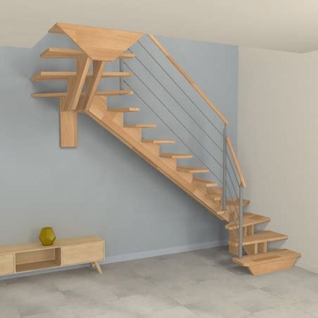 escalier bois   tournants fabrique sur mesure  monter soi meme oeba