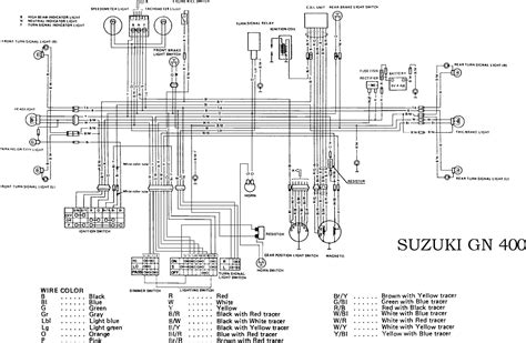 suzuki gsxr  wiring diagram