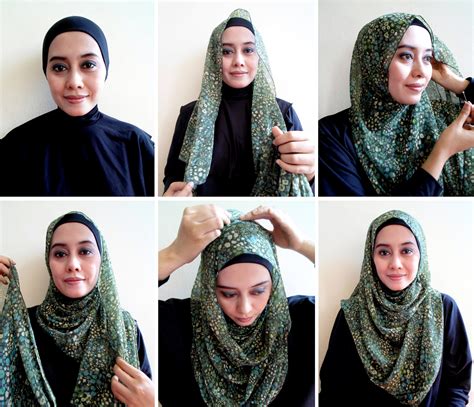 Hijab Pashmina Modern Yang Simple
