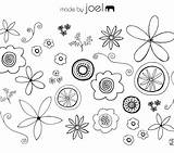 Small Coloring Flower Pages Getcolorings Color sketch template