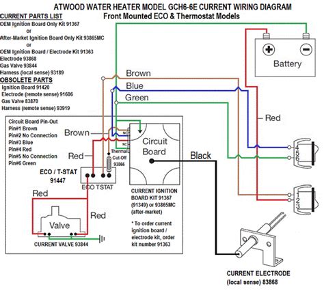 atwood water heater gcaa  wiring diagram wiring diagram