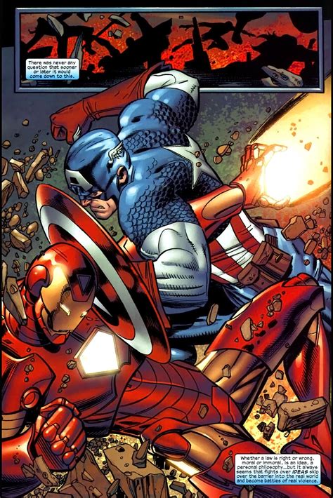 Captain America Vs Iron Man Amazing Spider Man 538