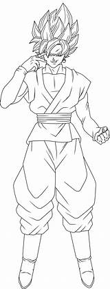 Goku Rose Super Saiyan Coloring Pages Brusselthesaiyan Lineart Dbz Baed Deviantart Sharpie Oc Slow Plus Had Work Trending Days Last sketch template