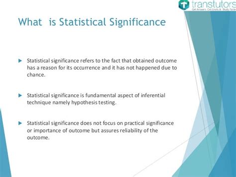 statistical significance statistics