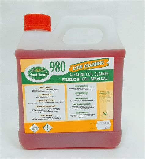 isochem  kg alkaline coil cleaner isochem malaysia cleaning