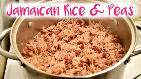 Easy Jamaican Rice And Peas Youtube