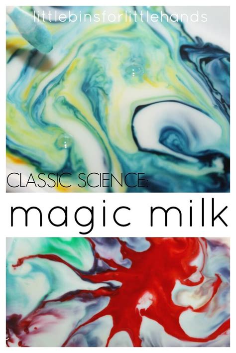 magic milk classic science experiment kids science