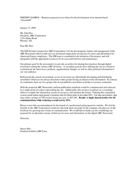 grant proposal cover letter examples
