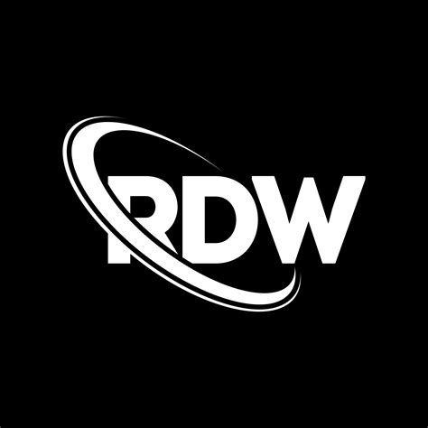 rdw logo rdw letter rdw letter logo design initials rdw logo linked  circle  uppercase