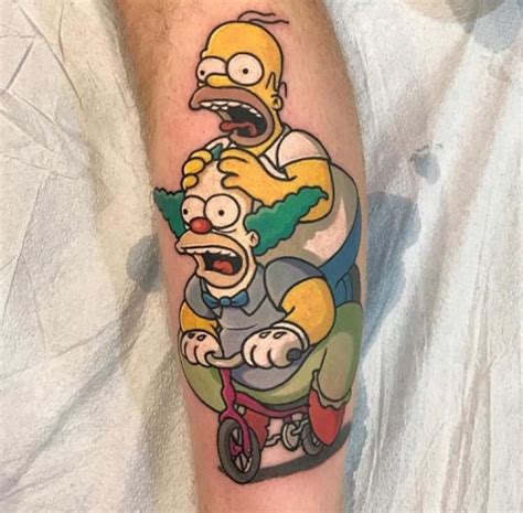 Homer Simpson Tattoos – All Things Tattoo