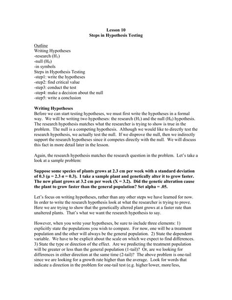 research hypothesis examples hypothesis examples  research paper