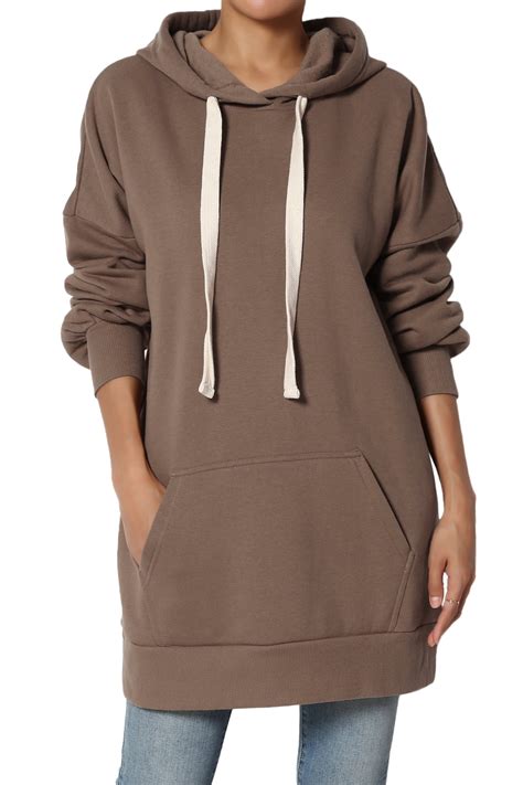 themogan themogan womens  oversized fleece hoodie pocket hooded