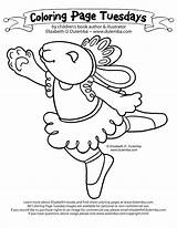 Coloring Bunny Ballerina Pages Nate Big Ballet Easter Bunnies Tuesday Comics Dulemba Book Kitty Hello Clip Template Library Comments sketch template