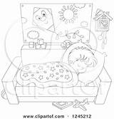 Clipart Napping Couch Boy Illustration Royalty Bannykh Alex Vector Sleeping 2021 sketch template