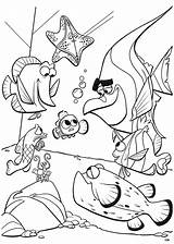 Nemo Coloring Pages Finding Print sketch template